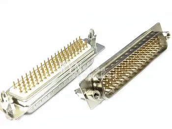 10шт HDB78 DB78 78-контактный разъем 4 ряда M-образного штыревого Золотого Сварочного адаптера DIY