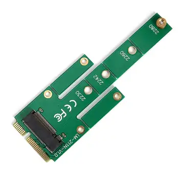 M.2 B Ключ SSD к MSATA MINI PCIE Адаптер Конвертер Карты Для NGFF 22x30 мм 22x42 мм 22x60 мм 22*80 мм Поддержка SSD Функции загрузки