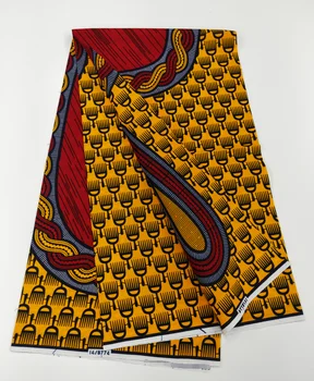 Новейшая африканская Ткань с восковыми Принтами, Высококачественная Нигерийская Ткань для Шитья в Анкаре, Оригинальный Настоящий голландский Батик, 100% Хлопчатобумажная ткань для платья