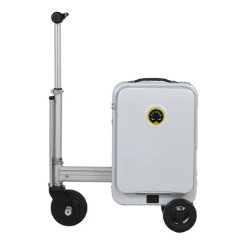 Электрический Чемодан SE3S для Путешествий, Чемодан для верховой езды, Сверхлегкий Самокат для Пожилых людей 20Л, Максимальная нагрузка 110 кг, зарядка через USB 37 В