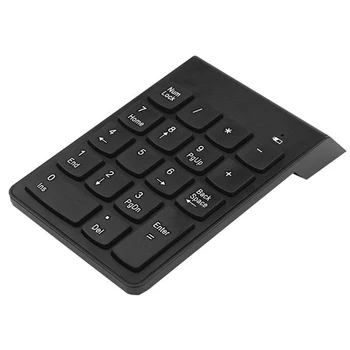 Беспроводная цифровая клавиатура 2,4 ггц, 18-клавишная офисная мини-клавиатура, подходящая для офисных работников