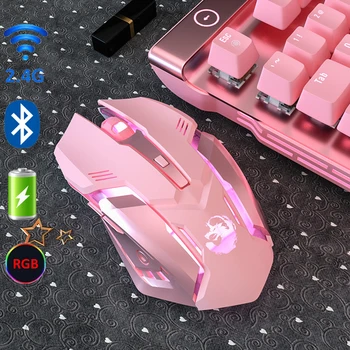 Эргономичная проводная игровая мышь 6 Кнопок LED 2400 DPI USB Компьютерная мышь Gamer Mouse K3 Розовая Игровая мышь для портативных ПК