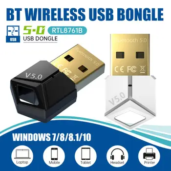 RTL USB bluetooth-совместимый адаптер 5.0 для ПК, Беспроводной Аудиоприемник, Мышь, клавиатура, Адаптер