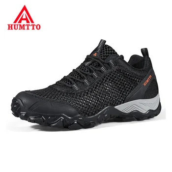 Уличная походная обувь HUMTTO, Дышащая Легкая Высококачественная Спортивная обувь для Треккинга, пары, обувь для Альпинизма, Походная обувь для мужчин
