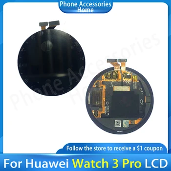 Оригинал Для Huawei Watch 3 Pro 48 мм GLL-AL01 ЖК-дисплей с Сенсорным экраном Дигитайзер В Сборе Для Watch3 Pro 3Pro Экран С Рамкой