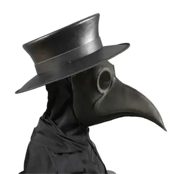 Средневековый Доктор Чумы, Птичья маска с Длинным Носом и Клювом, Косплей в стиле стимпанк, костюм на Хэллоуин