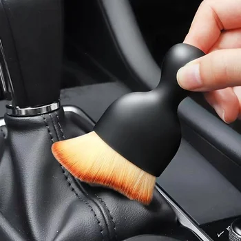 Инструмент для чистки салона автомобиля кондиционер щетка для очистки выхода воздуха автомобильная щетка автомобильная щелевая щетка для удаления пыли артефакт щетка