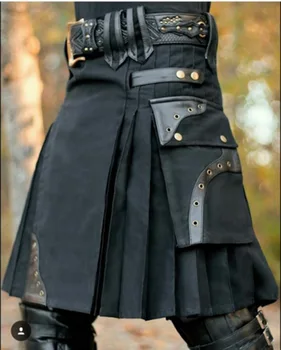2023 Горячая распродажа Мужская Средневековая ретро Мужская юбка Костюм для взрослых подарок для мужчин
