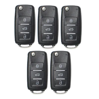 5 шт./лот KEYDIY NB08-3 Универсальный 3-кнопочный KD Пульт дистанционного управления Автомобильным ключом для KD900/KD-X2 KD MINI/KD-MAX для VW MQB Style