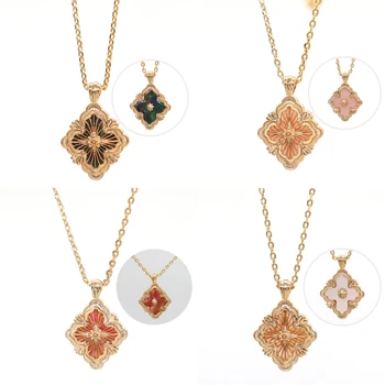 Италия, элитный бренд ювелирных изделий из розового золота 925 пробы, оперное тюлевое маленькое ожерелье с подвеской для женщин, подарок для пары
