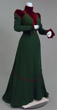 Историческое Дневное платье в Эдвардианском стиле, Викторианское Бальное платье 1860-х годов, Благородное платье королевы Герцогини, Классическое Винтажное вечернее платье