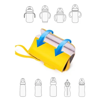 Подогреватель для детских бутылочек USB, бутылочка для кормления, Регулируемая Нагревательная грелка для бутылочек для кормления с молоком и водой