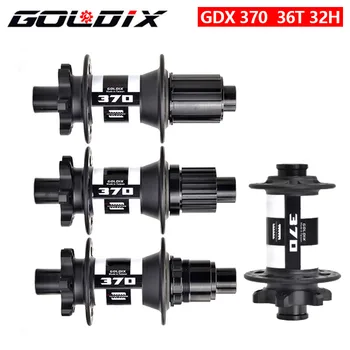 GOLDIX Велосипедная Ступица Герметичный Подшипник с 6 Болтами Дискового Тормоза Прямой Тяги с Храповиком на 32 Отверстия 36T BOOST GDX370 MTB Hub