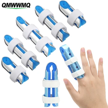 QMWWMQ Шина для пальцев, Бандаж для поддержки пальцев, Стабилизатор пальцев для выпрямления сломанных пальцев, Иммобилизация суставов при артрите