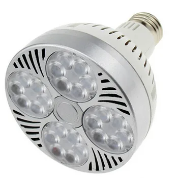 Osstar 24LED 24W E27 Par30 светодиодная лампа 85-265 В Теплый белый/white 3000K 4200K 6500K светодиодный точечный светильник, Par 30 E27 светодиодное освещение
