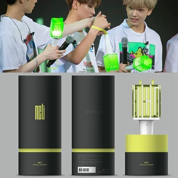 Kpop Official Light Stick NCTs Lightstick NCT127 Концертные светодиодные лампы Накаливания Хип-Хоп Подсветка Игрушки Хобби Фонарики