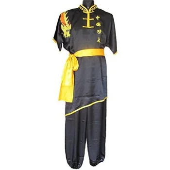Форма для китайских традиционных боевых искусств ZooBoo С короткими рукавами, Одежда для выступлений в кунг-фу