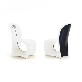 Индивидуальный обеденный стул Nordic luxury специальной формы FRP Bugatti Cobra, модельный номер отеля, высококлассное креативное кресло для переговоров