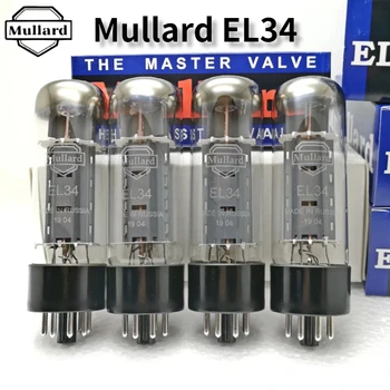 Mullard EL34 Вакуумная трубка HIFI Аудио Клапан Заменяет 6CA7 KT77 KT90 5881 6P3P KT66 Ламповый Усилитель Комплект Diy Подобранный Четырехъядерный