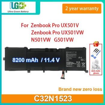 UGB Новый Аккумулятор для ноутбука C32N1523 для Asus Zenbook Pro UX501V UX501VW N501VW G501VW UX501VW-FY062T UX501VW-FY057R UX501VW-F1020
