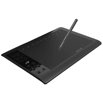 Цифровой планшет G10 10x6 дюймов, 8192 уровня, графический планшет для рисования с пассивной ручкой без батареи