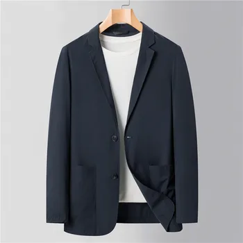 SS5210-Костюм для отдыха, Мужская деловая повседневная полосатая реактивная куртка в полоску, куртка с одним верхом на Запад