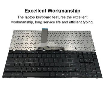 Клавиатура ноутбука Профессиональный Компьютерный Компонент Сплошной Цвет Ноутбуки Аксессуар ПК Замена Клавиатуры на американском Английском Языке для GE60