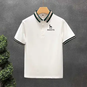 Мужские рубашки с нанесенным логотипом, Мужская футболка-поло, Мужская модная мужская футболка с коротким рукавом, Топ для гольфа