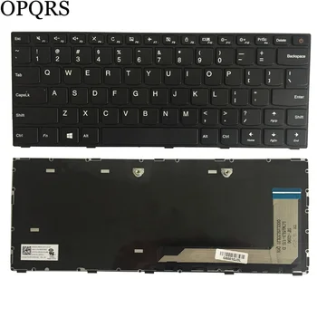 Новая клавиатура для ноутбука Lenovo IdeaPad 110-14 110-14ISK US Keyboard черного цвета