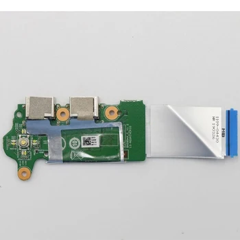 Новая плата кнопки питания с USB-портом + кабель для Lenovo ThinkBook 13s-IWL 5C50S24963