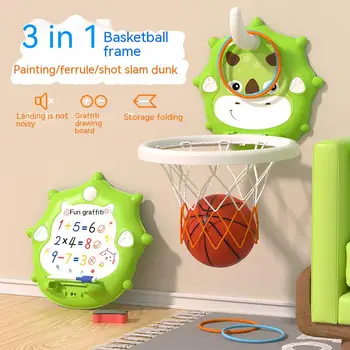 Подвесная баскетбольная рамка без перфорации, баскетбольная доска, рамка для съемки, может быть окрашена, петля для занятий спортом в помещении, детские игрушки