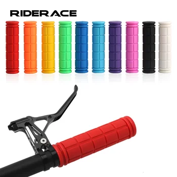 Резиновый чехол для велосипедного руля Со встроенной нескользящей прочной амортизацией, ручки для руля для горного велосипеда, аксессуары для велоспорта